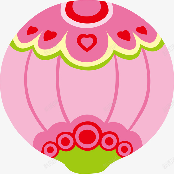 热气球圣康素材png_新图网 https://ixintu.com 热气球 装饰 卡通 时尚 大气
