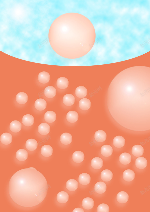 蓝天秀珍珠1png免抠素材_新图网 https://ixintu.com 珍珠元素 背景图片 炫彩 爆炸