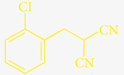 化学公式黄色实验室符号素材