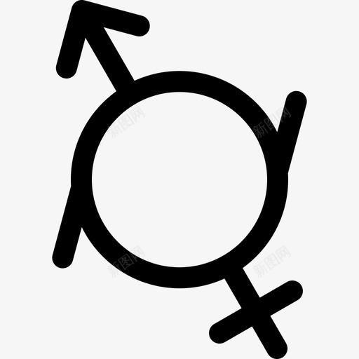 Genderfluid性别认同27直系svg_新图网 https://ixintu.com Genderfluid 性别 认同 直系