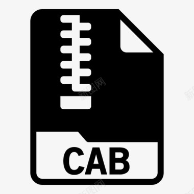 cab文档扩展名图标