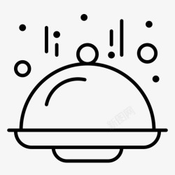 壁龛穹顶壁龛食物高清图片