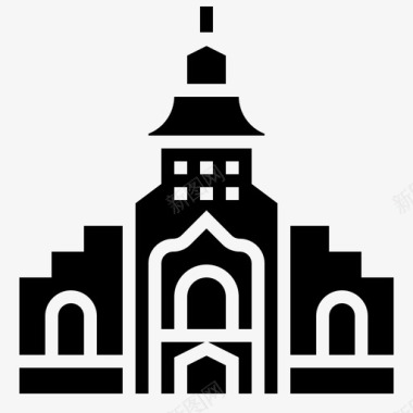 克努特大教堂丹麦landmark图标