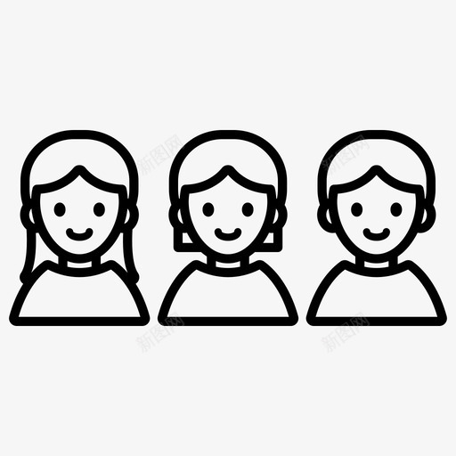 成员同学朋友svg_新图网 https://ixintu.com 成员 同学 朋友 小组 团队 学校教育