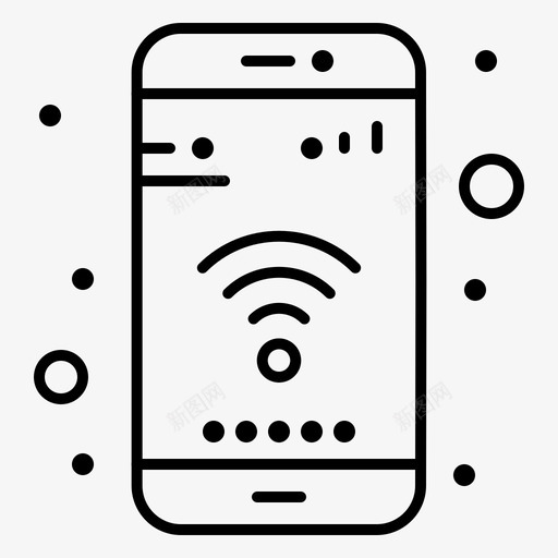 应用程序手机wifisvg_新图网 https://ixintu.com 应用程序 手机 wifi android 常规 线路