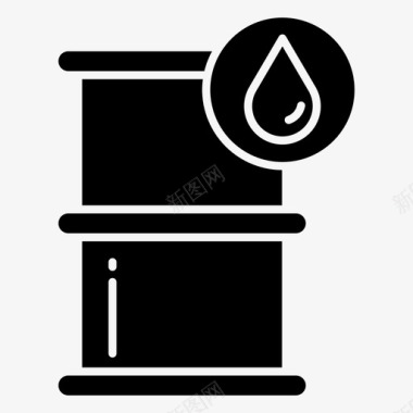 桶石油工业25雕文图标