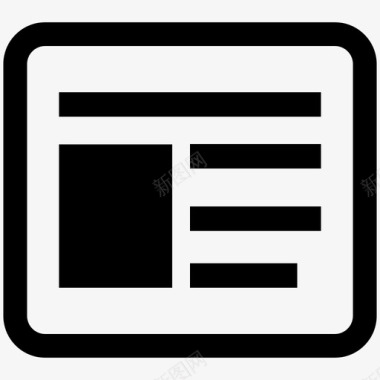 图片新闻图标