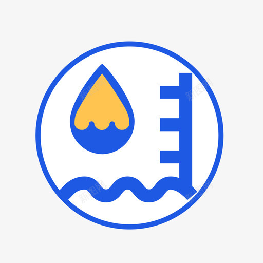 地表水位监测站svg_新图网 https://ixintu.com 地表 地表水 水位 监测站