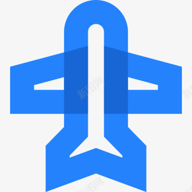 V航空图标