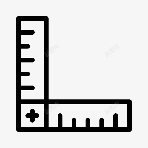 直尺绘图工具量具svg_新图网 https://ixintu.com 工具 直尺 绘图 量具 测量 比例尺 马贾帕 希特 学校
