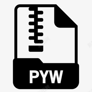 pyw文档扩展名图标