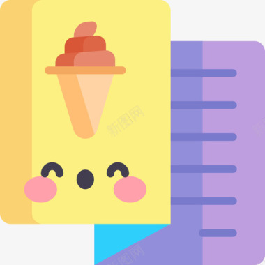 菜单冰淇淋店46公寓图标
