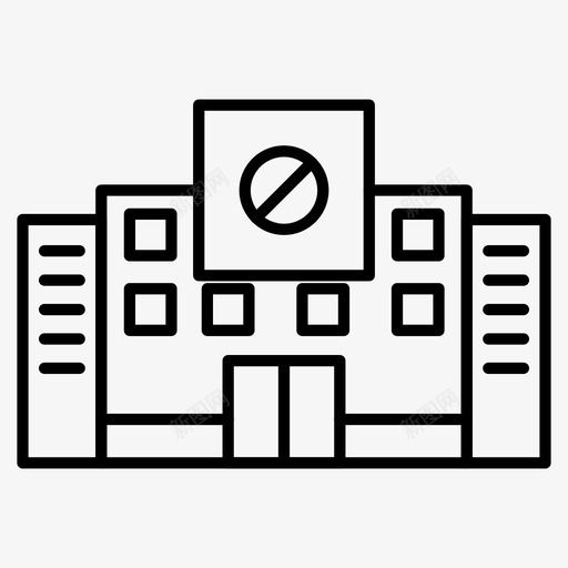 医院大楼医生医疗svg_新图网 https://ixintu.com 医院 大楼 医生 医疗 医药 药房