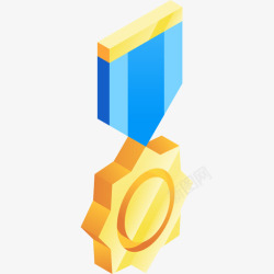 18度金牌奖励和徽章18梯度高清图片