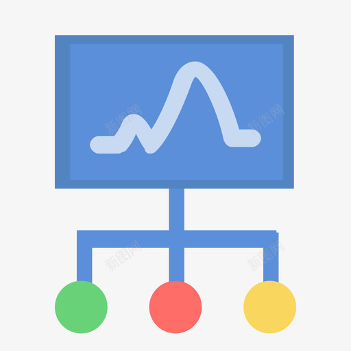 集群监控svg_新图网 https://ixintu.com 集群 监控 填充 多色 圆润