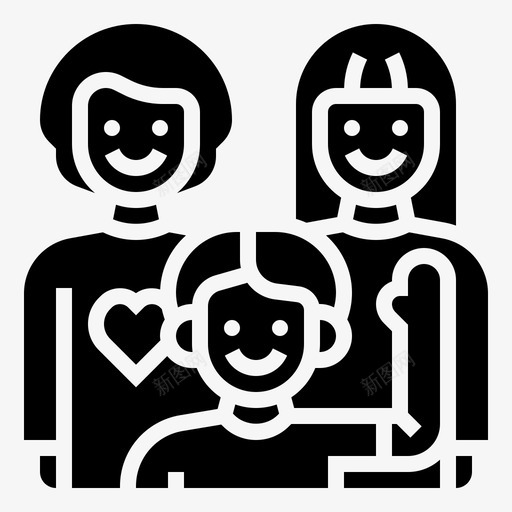 志愿者助理慈善svg_新图网 https://ixintu.com 慈善 志愿者 助理 社区 帮助 glyph 000007