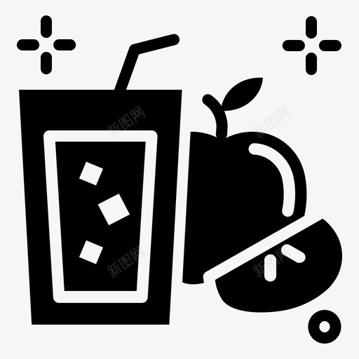 苹果酒饮料苹果汁饮料svg_新图网 https://ixintu.com 饮料 苹果 果酒 水果 苹果汁 感恩节 11天