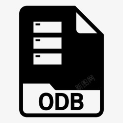 ODB格式odb文档扩展名高清图片