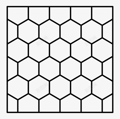 六边形网格轴图纸svg_新图网 https://ixintu.com 六角网格 六边形 图案 图纸 好的 平面 瓷砖 网格 良好 重复