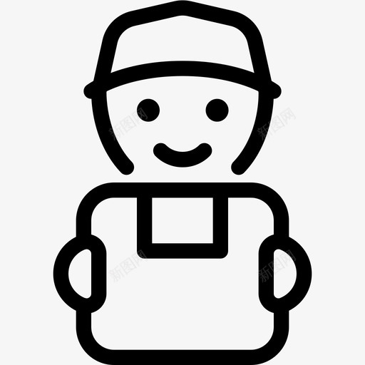 送货员送货200直系svg_新图网 https://ixintu.com 送货 货员 直系
