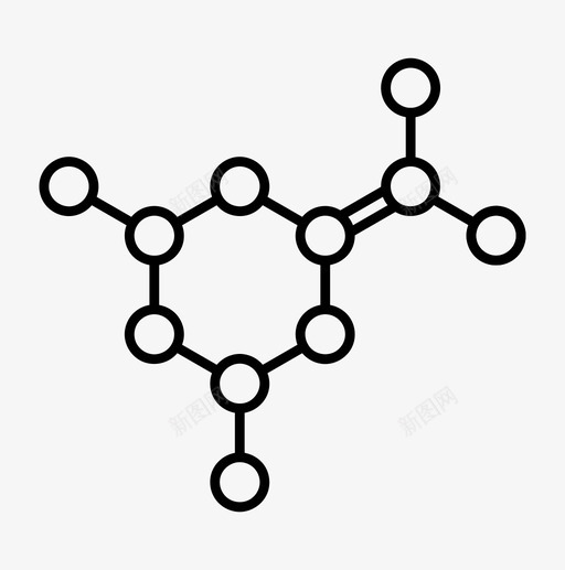 分子苯环碳svg_新图网 https://ixintu.com 分子 苯环 化学 双键