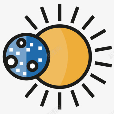 航空航天太阳水星Sun图标