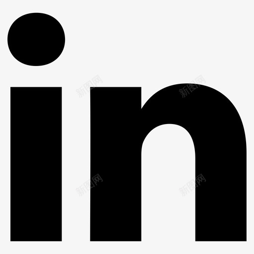 linkedinsvg_新图网 https://ixintu.com linkedin