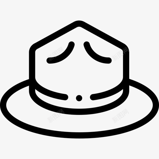 软呢帽加拿大24直纹svg_新图网 https://ixintu.com 软呢帽 加拿大 直纹