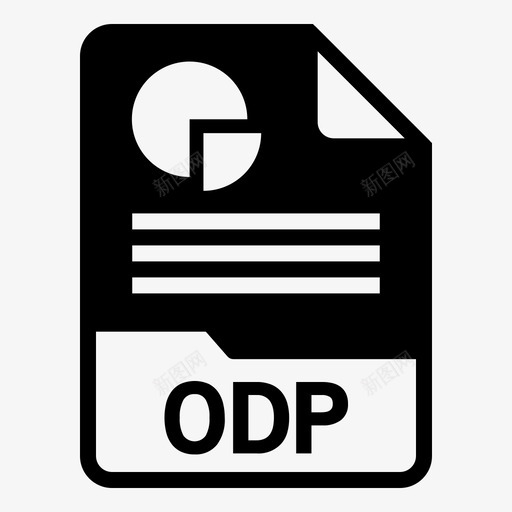 odp文档扩展名svg_新图网 https://ixintu.com 文件 格式 odp 文档 扩展名 演示 文稿