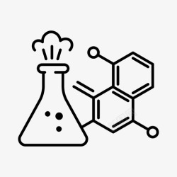 各种配方标志试剂配方化学品烧瓶物质高清图片