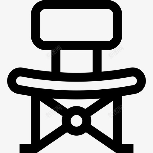 折叠椅钓鱼69直线型svg_新图网 https://ixintu.com 折叠 钓鱼 直线 线型