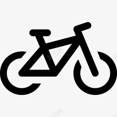 自行车自行车比赛23已填充图标