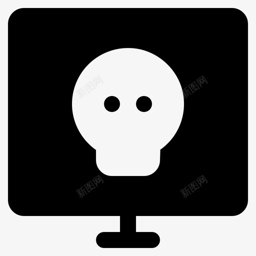 计算机危险犯罪网络svg_新图网 https://ixintu.com 计算机 危险 网络 黑客 犯罪 钓鱼 木马 病毒 电脑 固体