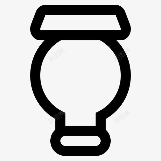 灯具装饰灯具家具线svg_新图网 https://ixintu.com 灯具 装饰 家具
