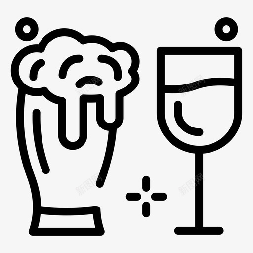 啤酒酒精瓶子svg_新图网 https://ixintu.com 啤酒 酒精 瓶子 饮料 酒吧 感谢 第一天 概述 中风