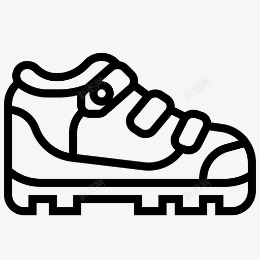 鞋鞋类徒步旅行svg_新图网 https://ixintu.com 鞋类 徒步旅行 运动鞋 运动 自行车运动