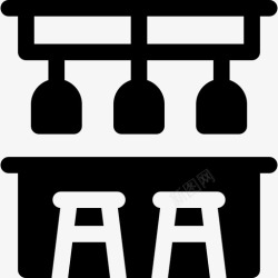 酒店吧台247号酒店吧台已满高清图片