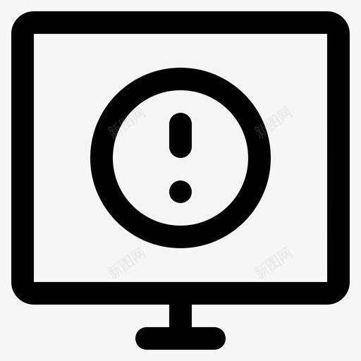 警告计算机犯罪网络svg_新图网 https://ixintu.com 计算机 警告 网络 黑客 犯罪 钓鱼 木马 病毒 线路