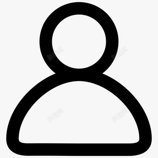新增联系人iconsvg_新图网 https://ixintu.com 新增 联系人 icon