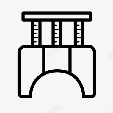 获取桥梁的安全通行高度图标