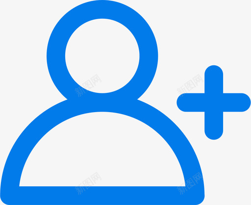 新增会员iconsvg_新图网 https://ixintu.com 新增 会员 icon