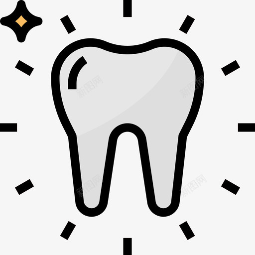 004toothsvg_新图网 https://ixintu.com 004tooth