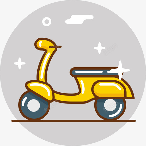 scootersvg_新图网 https://ixintu.com scooter