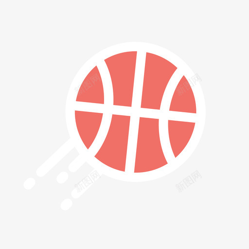 篮球svg_新图网 https://ixintu.com 篮球 运动 文娱 填充 线性 扁平