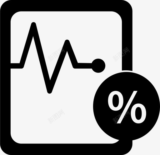 收缴率心电图svg_新图网 https://ixintu.com 收缴率 心电图