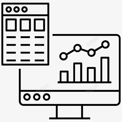 搜索引擎优化性能数据分析信息图表svg_新图网 https://ixintu.com 搜索引擎 优化 性能 网络 数据分析 信息 图表 分析 网站 统计 轮廓