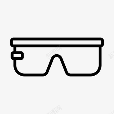 护目镜眼镜视觉图标