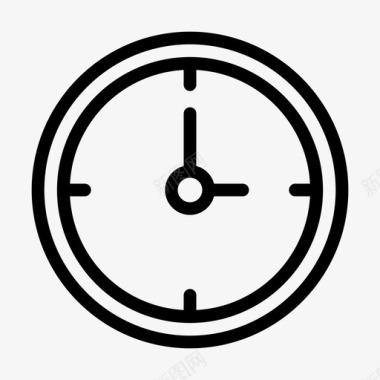 时钟技术时间图标