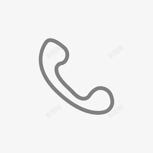 电话svg_新图网 https://ixintu.com 电话 扁平 简约 精美