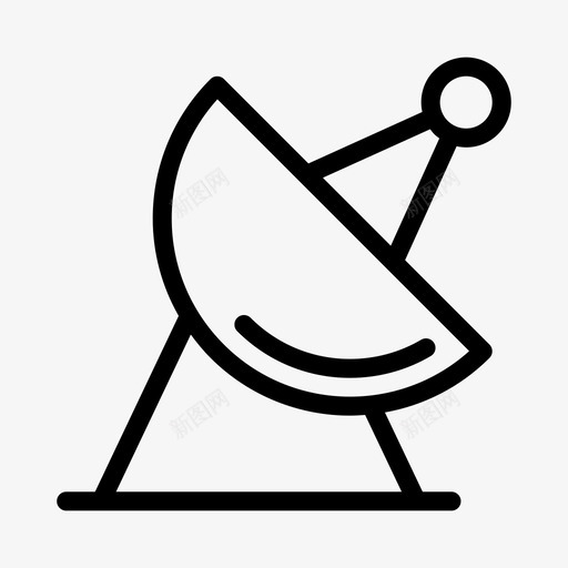 碟形天线通信卫星svg_新图网 https://ixintu.com 碟形 天线 通信 卫星 信号 聊天 天和 社交 网络